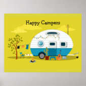Happy Campers Trailer Poster (Vorne)