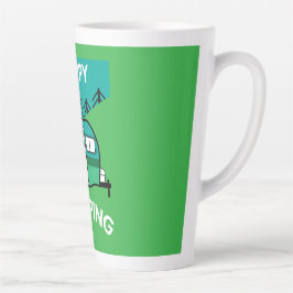 Happy Campers | Wohnwagen | Camper Throw Pillow Mu Milchtasse