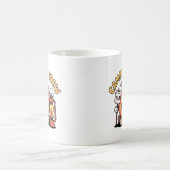 Happy Campfire Marshmallow Lantern Kawaii Forest Kaffeetasse (Mittel)