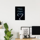Happy Camping Liebe rauchen Poster (Heimbüro)