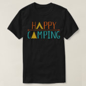 Happy Camping T-Shirt (Design vorne)