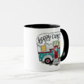 Happy Camping Trailer Tasse (VorderseiteRechts)