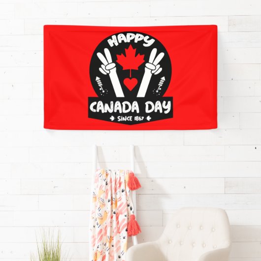 Happy Canada Day 1. Juli Banner (Insitu)
