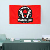 Happy Canada Day 1. Juli Banner (Messeveranstaltung)