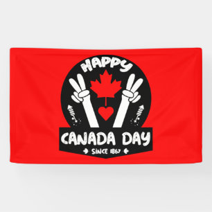 Happy Canada Day 1. Juli Banner