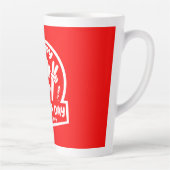 Happy Canada Day 1 Juli Große Kaffee Tasse (Rechts)