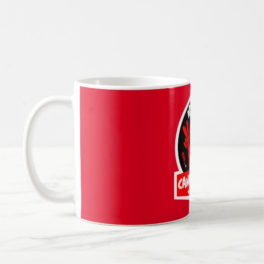 Happy Canada Day 1. Juli Kaffeetasse (Links)