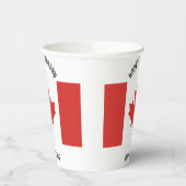 Happy Canada Day 1. Juli Party Pappbecher (Links)