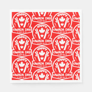 Happy Canada Day 1. Juli Serviette