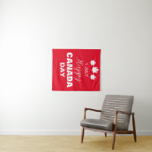 Happy Canada Day Backdrop Wandteppich (Beispiel (Horizontal))