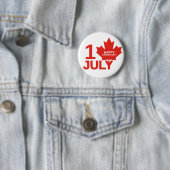 Happy Canada Day Button (Beispiel)