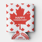 Happy Canada Day Can Cooler Dosenkühler (Rückseite)