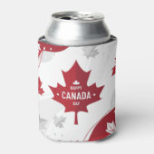 Happy Canada Day Can Cooler Dosenkühler (Kanne Vorderseite)