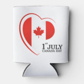 Happy Canada Day Can Cooler Dosenkühler (Vorderseite)