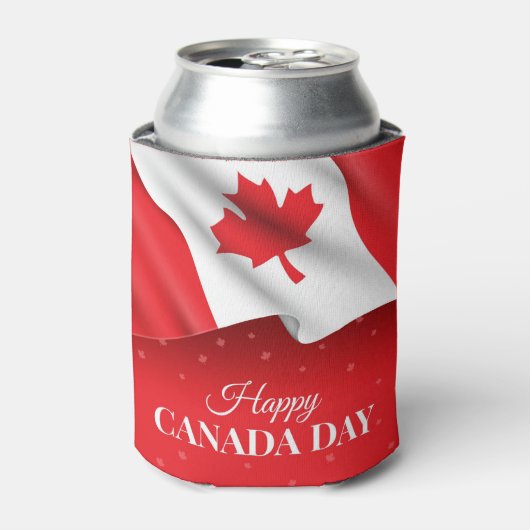 Happy Canada Day Dosenkühler (Kanne Vorderseite)