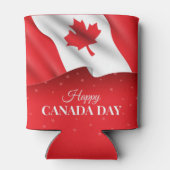 Happy Canada Day Dosenkühler (Rückseite)