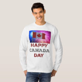 Happy Canada Day Fireworks T-Shirt (Vorne ganz)