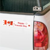 Happy Canada Day Flag and Maple Blätter Autoaufkleber (Auf Lkw)
