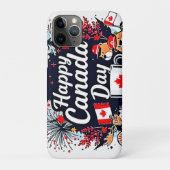 Happy Canada Day Fun Case-Mate iPhone Hülle (Rückseite)