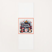 Happy Canada Day Fun Yogamatte (Vorderseite)