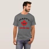 Happy Canada Day Funny Maple Leaf Canada Day Kids T-Shirt (Vorne ganz)