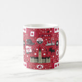 Happy Canada Day Gift Idea Kaffeetasse (VorderseiteRechts)