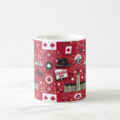 Happy Canada Day Gift Idea Kaffeetasse (Mittel)