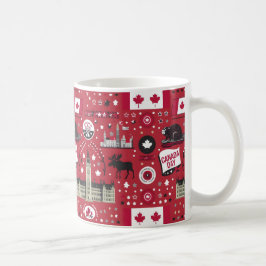 Happy Canada Day Gift Idea Kaffeetasse