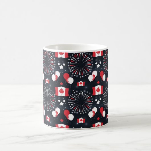 Happy Canada Day Gift Idea Kaffeetasse (Mittel)