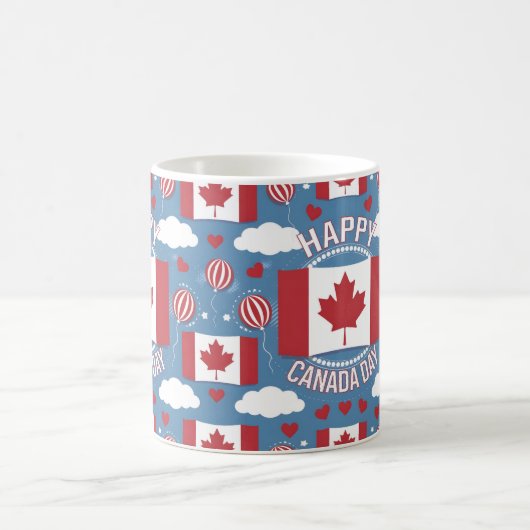 Happy Canada Day Gift Kaffeetasse (Mittel)