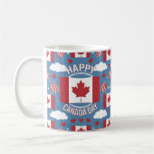 Happy Canada Day Gift Kaffeetasse (Links)