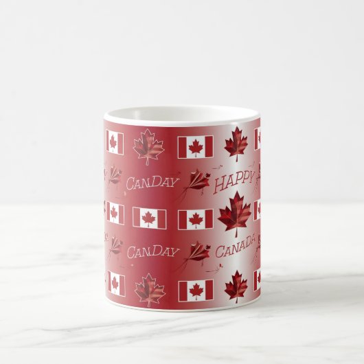Happy Canada Day Gift Kaffeetasse (Mittel)
