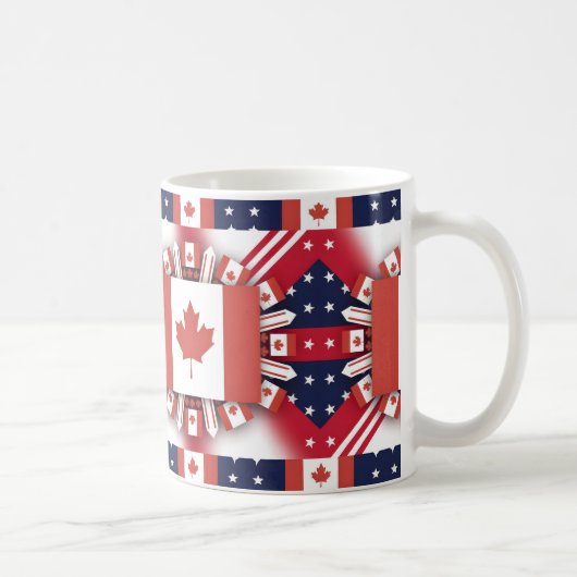 Happy Canada Day Kaffeetasse (Rechts)