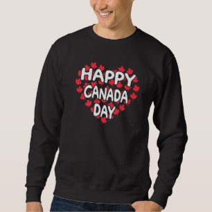 Happy Canada Day Kanadische Flagge Kanada Pride Ma Sweatshirt