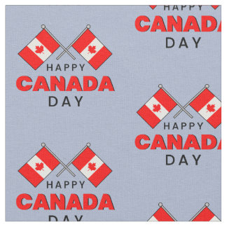 Happy Canada Day Kanadische Nationalflagge  Stoff
