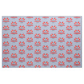Happy Canada Day Kanadische Nationalflagge  Stoff (Fat Quarter (45,7 x 55,9 cm))
