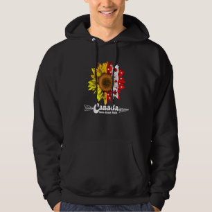 Happy Canada Day Maple Sonnenblume 1. Juli unabhän Hoodie