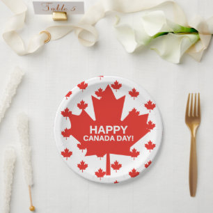 Happy Canada Day Pappteller