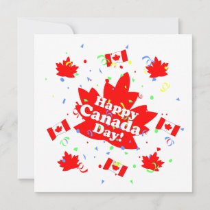 Happy Canada Day Party Einladung