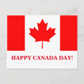 HAPPY CANADA DAY POSTKARTE (Vorderseite)