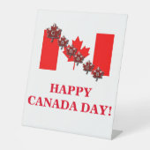 HAPPY CANADA DAY SOCKELSCHILD (Vorderseite)