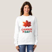 Happy Canada Day Sweatshirt (Vorne ganz)
