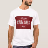 Happy Canada Day T-Shirt (Vorderseite)