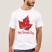 Happy Canada Day T - Shirt Souvenir Canada Shirts (Vorderseite)
