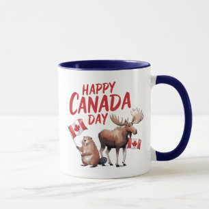 Happy Canada Day Tasse