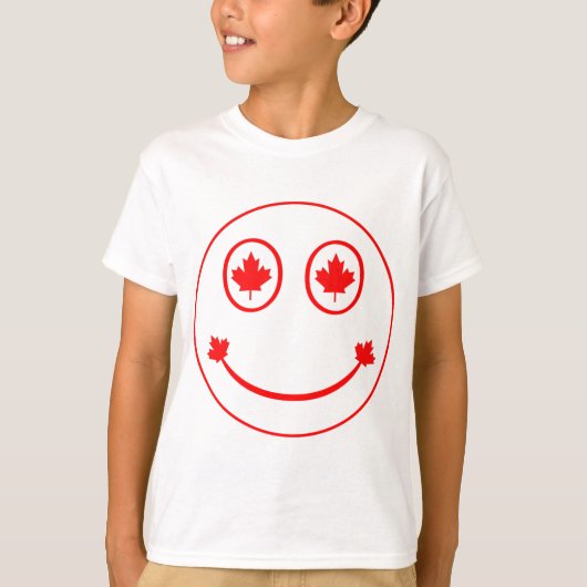 Happy Canadian T-Shirt (Vorderseite)