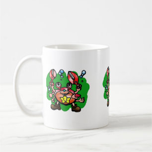 Happy Cancer Crab mit Star Kaffeetasse