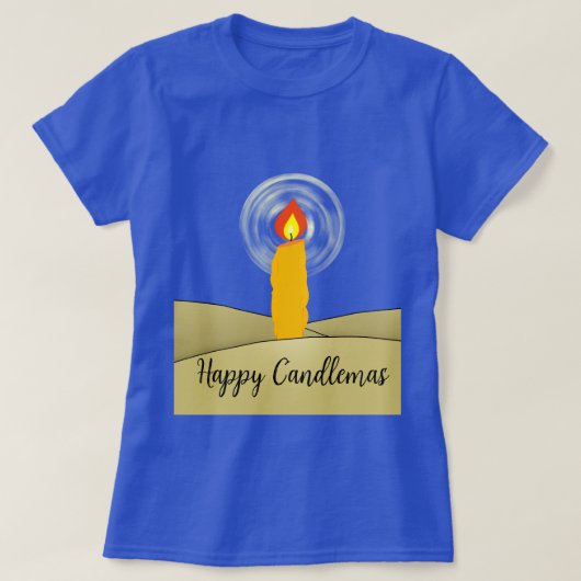 Happy Candlemas T-Shirt (Design vorne)