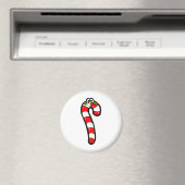 Happy Candy Cane Magnet (In Situ (Geschirrspüler))