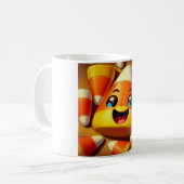 Happy Candy Corn Kaffeetasse (Vorderseite Links)